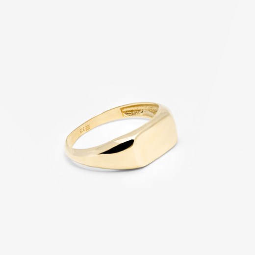 pierścionek sygnet  złoty ze sklepu ANIA KRUK w kategorii Pierścionki - zdjęcie 165591877