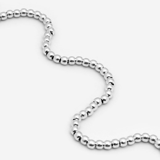 bransoletka kuleczkowa srebrna ze sklepu ANIA KRUK w kategorii Bransoletki - zdjęcie 165592057