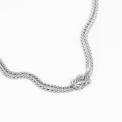 bransoletka podwójna srebrna ze sklepu ANIA KRUK w kategorii Bransoletki - zdjęcie 165592399