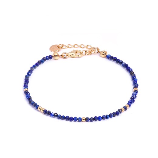 bransoletka z lapis lazuli ze sklepu ANIA KRUK w kategorii Bransoletki - zdjęcie 165592825