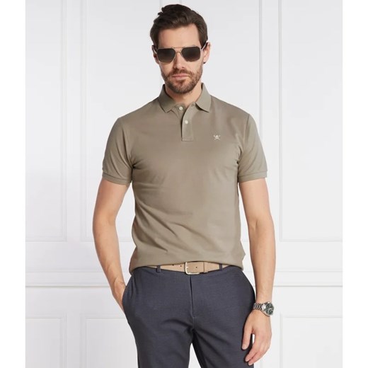 Hackett London Polo | Slim Fit | pique ze sklepu Gomez Fashion Store w kategorii T-shirty męskie - zdjęcie 165598935