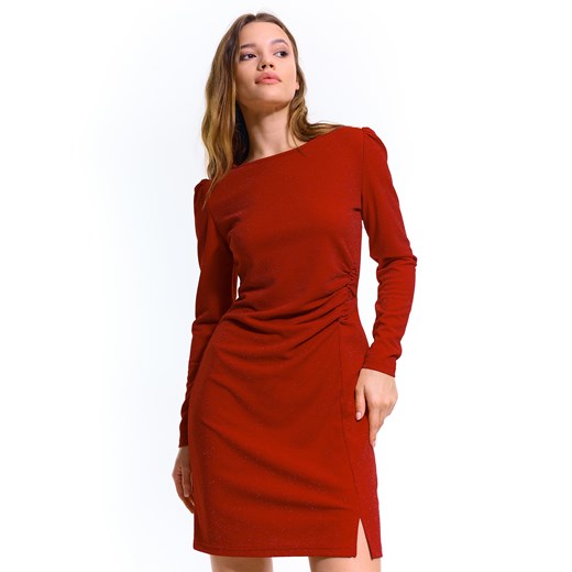 GATE Damska mini sukienka z metaliczną nicią 34 Gate 42 gateshop okazyjna cena