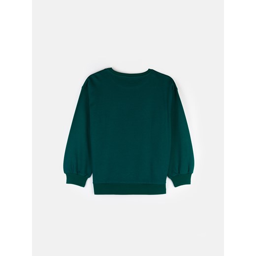 Bluza chłopięca Gate zielona na jesień