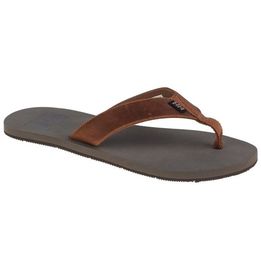 Japonki Helly Hansen Seasand 2 Leather Sandals M 11955-725 brązowe ze sklepu ButyModne.pl w kategorii Klapki męskie - zdjęcie 165608558