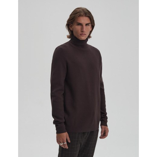 Sweter DRAMA C. Brąz M ze sklepu Diverse w kategorii Swetry męskie - zdjęcie 165620939