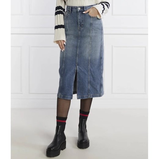 Tommy Jeans Spódnica CLAIRE | denim ze sklepu Gomez Fashion Store w kategorii Spódnice - zdjęcie 165621739
