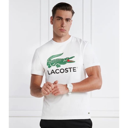 T-shirt męski Lacoste młodzieżowy 