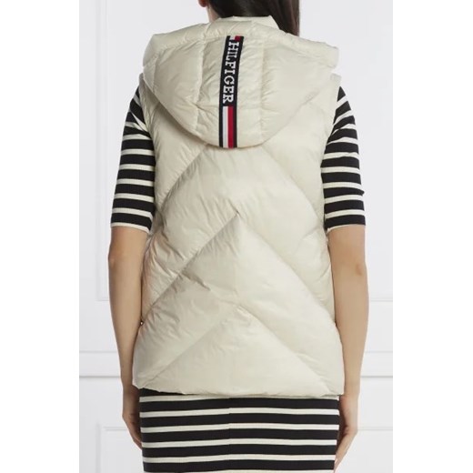 Beżowa kamizelka damska Tommy Hilfiger casual