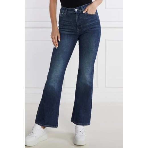 Tommy Jeans jeansy damskie granatowe 