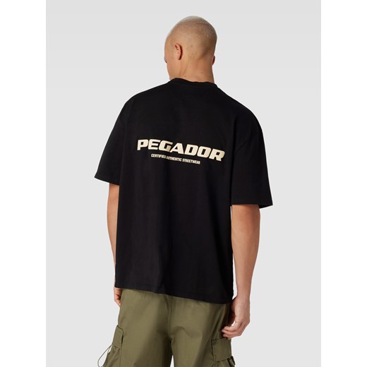T-shirt o kroju oversized z okrągłym dekoltem model ‘Colne Logo’ Pegador XXL Peek&Cloppenburg 