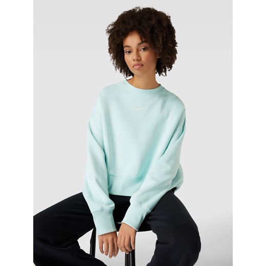 Bluza krótka z wyhaftowanym logo Nike S Peek&Cloppenburg