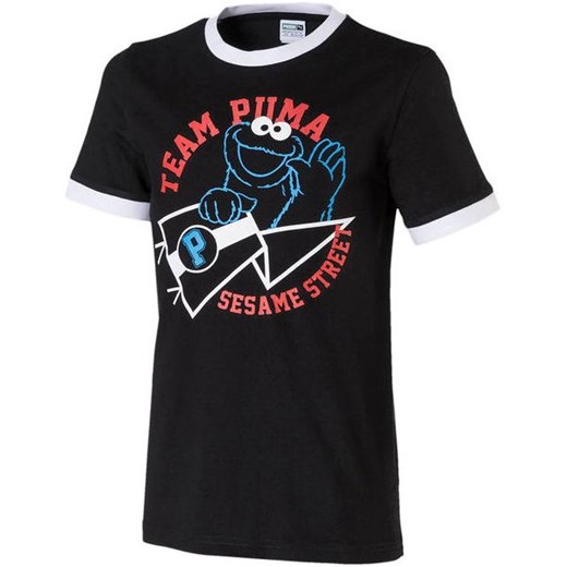 Koszulka młodzieżowa Sesame Street Graphic Puma Puma 104cm SPORT-SHOP.pl wyprzedaż