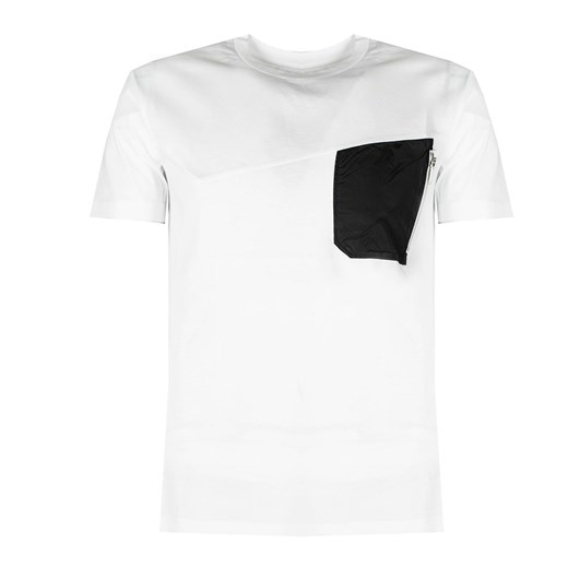 Les Hommes T-shirt | LKT103 703C | Regular Fit Mercerized | Mężczyzna | Biały Les Hommes L promocja ubierzsie.com