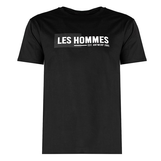 Les Hommes T-shirt Front Logo | LKT202 700P | Regular Fit Mercerized Cotton Les Hommes XXL ubierzsie.com wyprzedaż