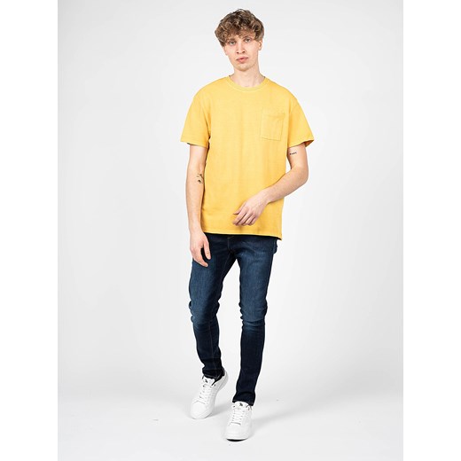 Pepe Jeans T-shirt "Treyson" | PM508536 | Treyson | Mężczyzna | Żółty ze sklepu ubierzsie.com w kategorii T-shirty męskie - zdjęcie 165645467