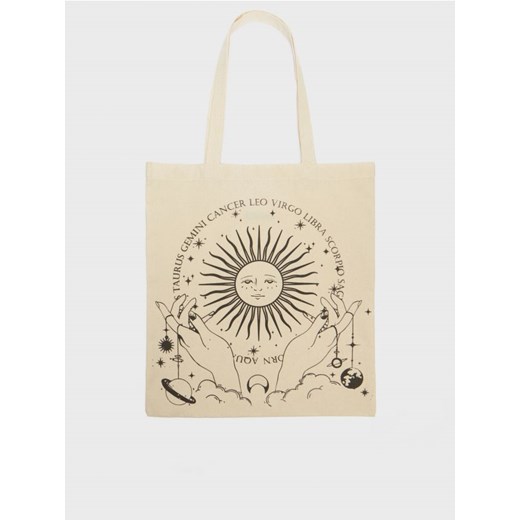 Torba bawełniana shopper z motywami astrologicznymi House ONE SIZE House