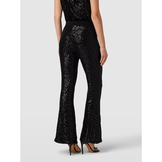 Spodnie o rozkloszowanym kroju z cekinowym obszyciem Smith And Soul L Peek&Cloppenburg 