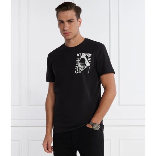 CALVIN KLEIN JEANS T-shirt MODERN METALS GRAPHIC | Regular Fit XL Gomez Fashion Store wyprzedaż
