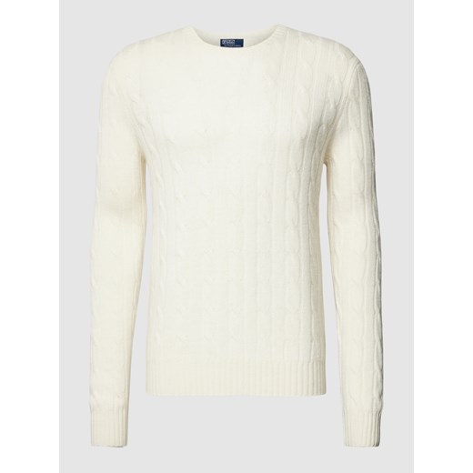 Sweter z kaszmiru ze ściegiem warkoczowym Polo Ralph Lauren L Peek&Cloppenburg 