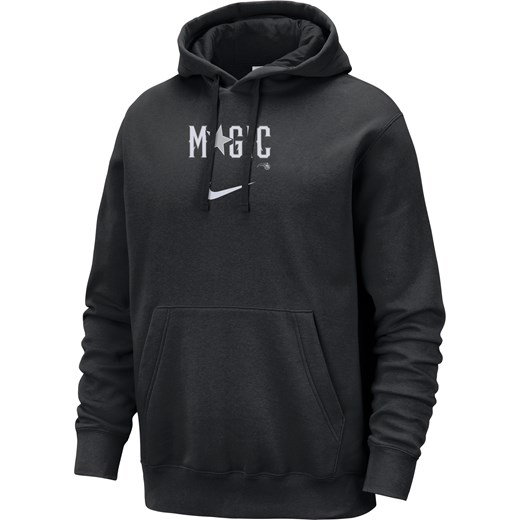 Męska bluza z kapturem Nike NBA Orlando Magic Club Fleece City Edition - Czerń Nike L Nike poland