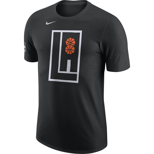 T-shirt męski Nike NBA LA Clippers City Edition - Czerń ze sklepu Nike poland w kategorii T-shirty męskie - zdjęcie 165677446
