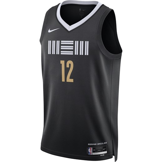 Koszulka męska Nike Dri-FIT NBA Swingman Ja Morant Memphis Grizzlies City Edition 2023/24 - Czerń ze sklepu Nike poland w kategorii T-shirty męskie - zdjęcie 165677449