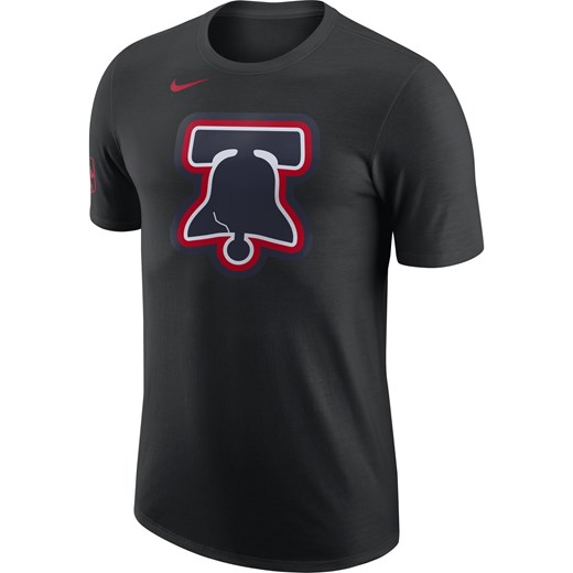 T-shirt męski Nike NBA Philadelphia 76ers City Edition - Czerń ze sklepu Nike poland w kategorii T-shirty męskie - zdjęcie 165677455