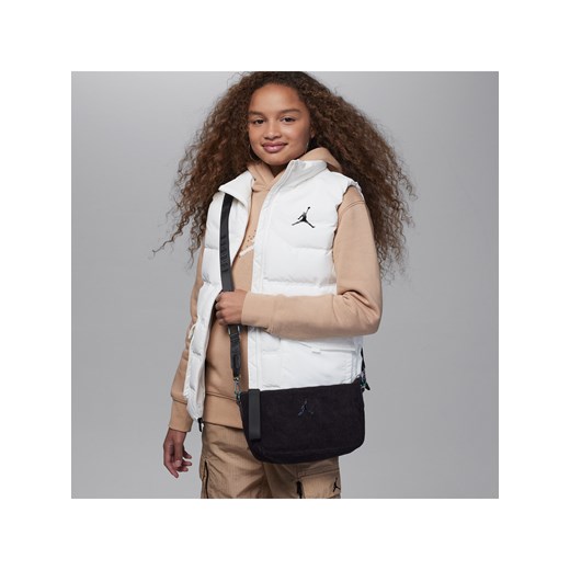 Sztruksowa torebka dla dużych dzieci Jordan Corduroy Handbag (1 l) - Czerń ze sklepu Nike poland w kategorii Listonoszki - zdjęcie 165677458