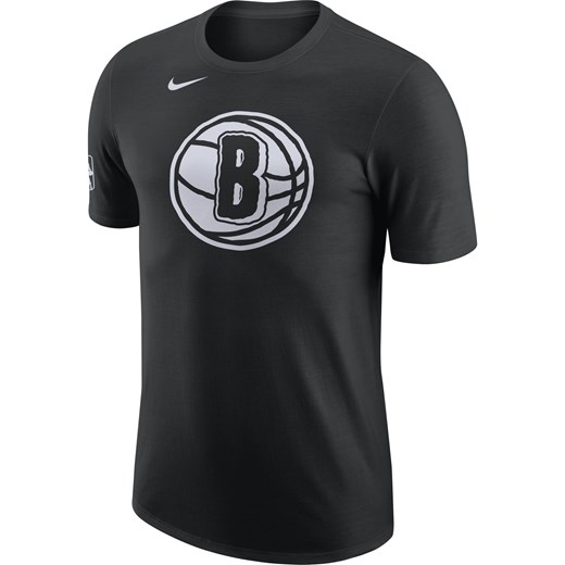 T-shirt męski NBA Nike Brooklyn Nets City Edition - Czerń ze sklepu Nike poland w kategorii T-shirty męskie - zdjęcie 165677537