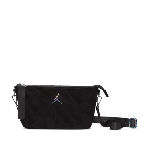 Sztruksowa torebka dla dużych dzieci Jordan Corduroy Handbag (1 l) - Czerń Jordan JEDEN Nike poland