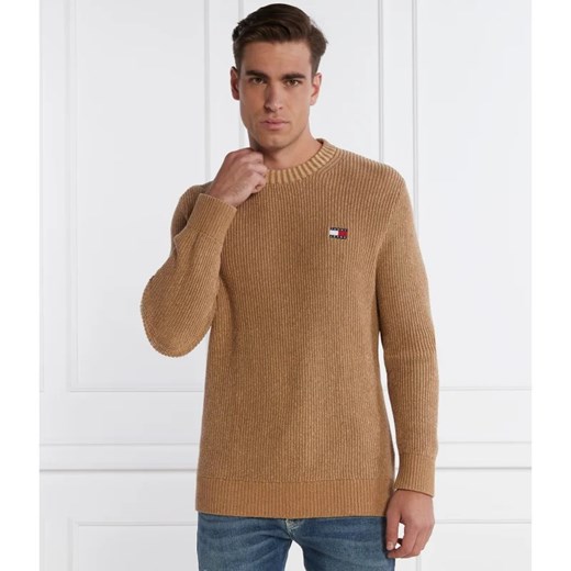 Tommy Jeans Sweter TONAL XS BADGE | Regular Fit ze sklepu Gomez Fashion Store w kategorii Swetry męskie - zdjęcie 165679668