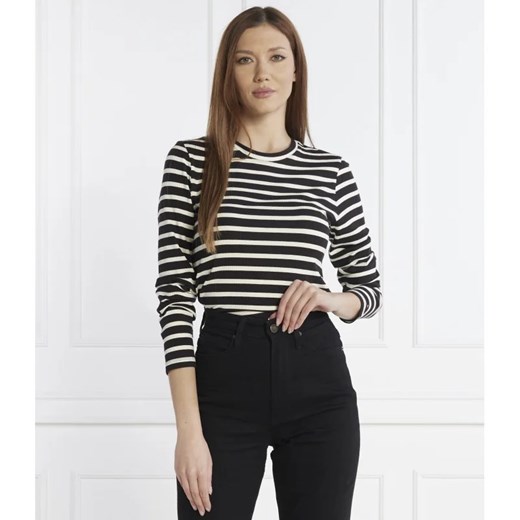 Bluzka damska Tommy Hilfiger z elastanu w paski