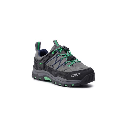 CMP Trekkingi Kids Rigel Low Trekking Shoes Wp 3Q13244 Szary 28 okazja MODIVO