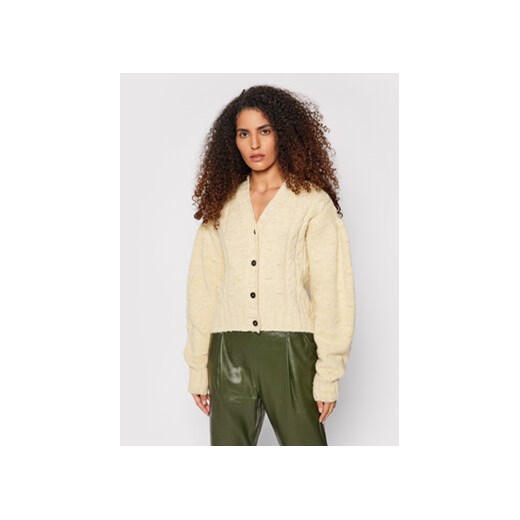 Herskind Kardigan Ellinor 4141805 Żółty Slim Fit Herskind S promocja MODIVO