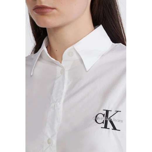 CALVIN KLEIN JEANS Koszula LOOSE MONOLOGO | Regular Fit XS Gomez Fashion Store wyprzedaż