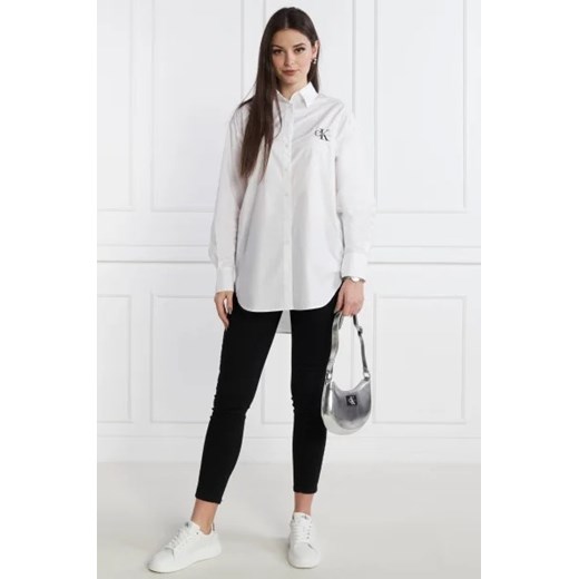 CALVIN KLEIN JEANS Koszula LOOSE MONOLOGO | Regular Fit XL wyprzedaż Gomez Fashion Store