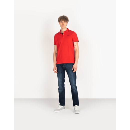 Pepe Jeans Koszulka Polo "Lucas" | PM541431 | Lucas | Mężczyzna | Czerwony ze sklepu ubierzsie.com w kategorii T-shirty męskie - zdjęcie 165687346
