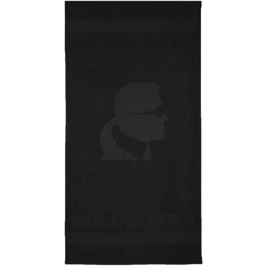 Karl Lagerfeld Ręcznik "Beach Towel" | KL18TW01 | Beach Towel | Kobieta | Czarny Karl Lagerfeld One Size okazja ubierzsie.com