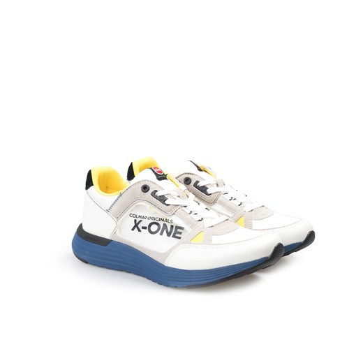 Colmar Sneakersy "Chunky" | Supreme X-1 Chunky 205 | Mężczyzna | Biały, Żółty, Colmar 40 promocja ubierzsie.com