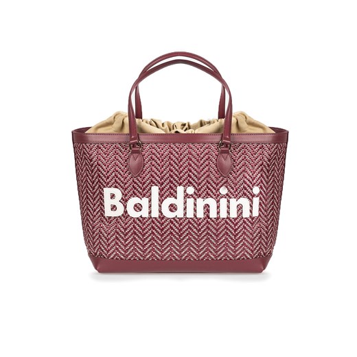 Baldinini Torebka "Shopping Bag" | G54.001 | Kobieta | Bordowy ze sklepu ubierzsie.com w kategorii Torby Shopper bag - zdjęcie 165695606