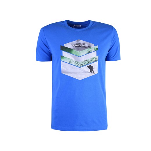 Bikkembergs T-Shirt | C 7 001 76 E 1951 | Mężczyzna | Niebieski ze sklepu ubierzsie.com w kategorii T-shirty męskie - zdjęcie 165700447