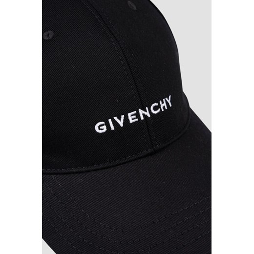 Givenchy czapka z daszkiem męska czarna 