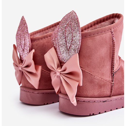 Buty zimowe dziecięce śniegowce bez zapięcia