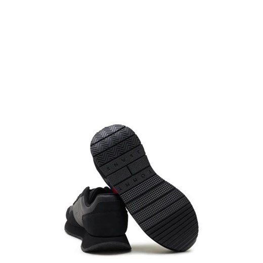 Buty sportowe męskie Tommy Jeans czarne z tworzywa sztucznego 