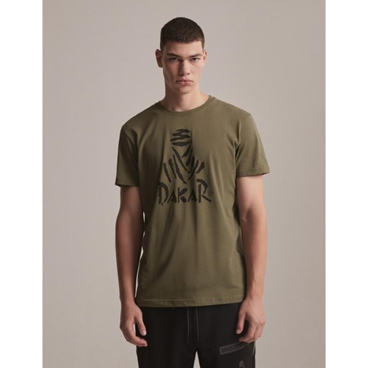 Koszulka DKR LOGO 123 Khaki S ze sklepu Diverse w kategorii T-shirty męskie - zdjęcie 165715048