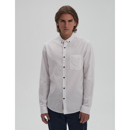 Koszula MISKO LG Biały M ze sklepu Diverse w kategorii Koszule męskie - zdjęcie 165715106