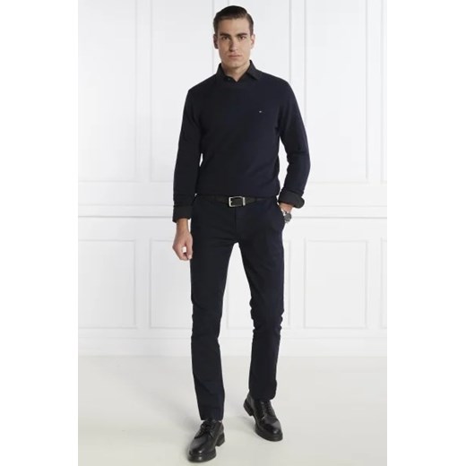 Tommy Hilfiger Sweter CHAIN RIDGE STRUCTURE Tommy Hilfiger XL okazyjna cena Gomez Fashion Store