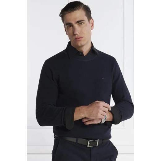 Tommy Hilfiger Sweter CHAIN RIDGE STRUCTURE Tommy Hilfiger L promocyjna cena Gomez Fashion Store