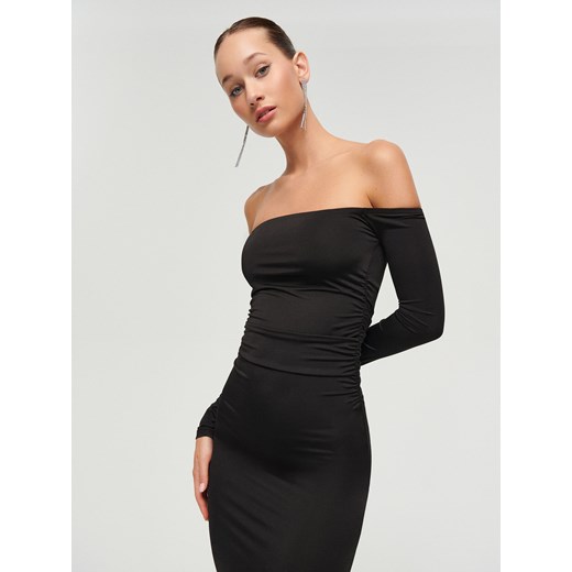 Czarna sukienka midi bodycon House S House