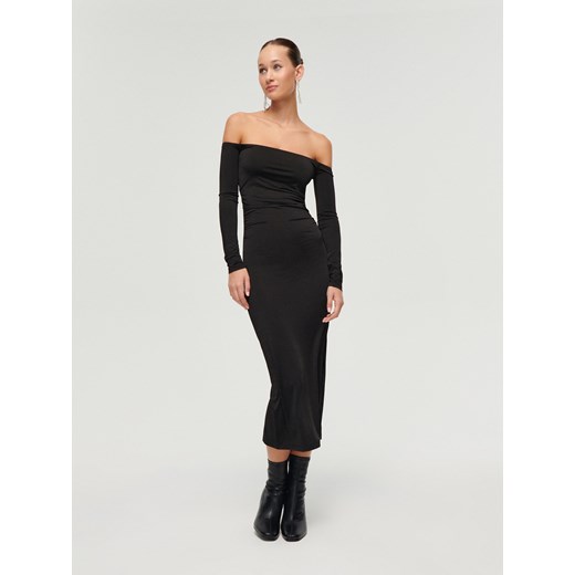Czarna sukienka midi bodycon House M House